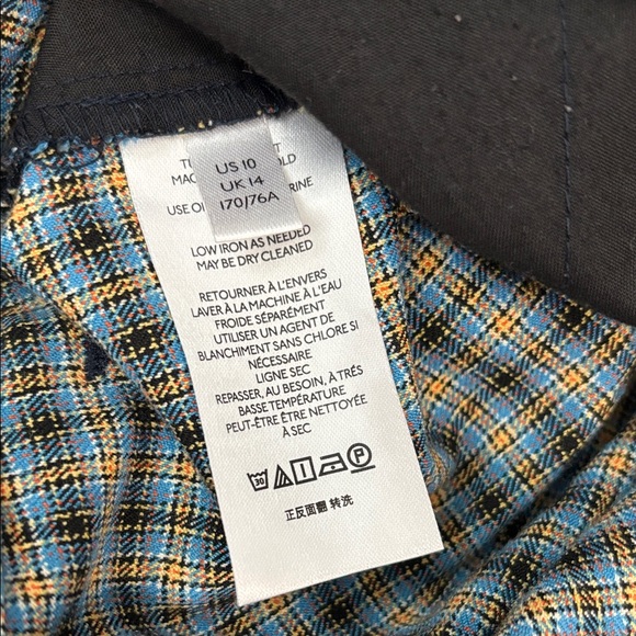 Men's Gray Checkered Pants - Picture 7 of 9